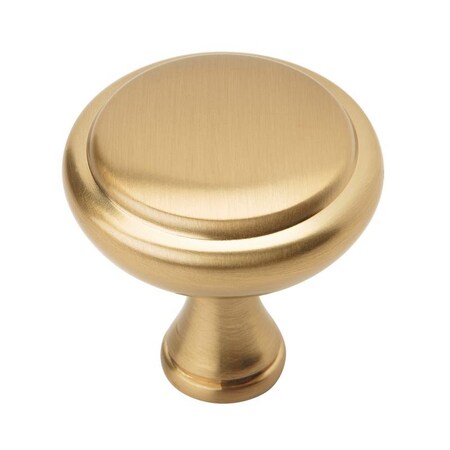 Amerock Amerock E Trad Round Cabinet Knob 1-1/4 in. D Champagne Bronze 6 pk 6PK37340CZ